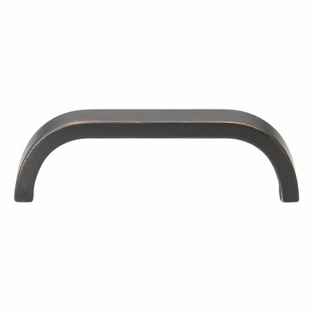 GLIDERITE HARDWARE 3-3/4 in. Center to Center Curved Bar Pull Oil Rubbed Bronze, 5PK 4843-96-ORB-5